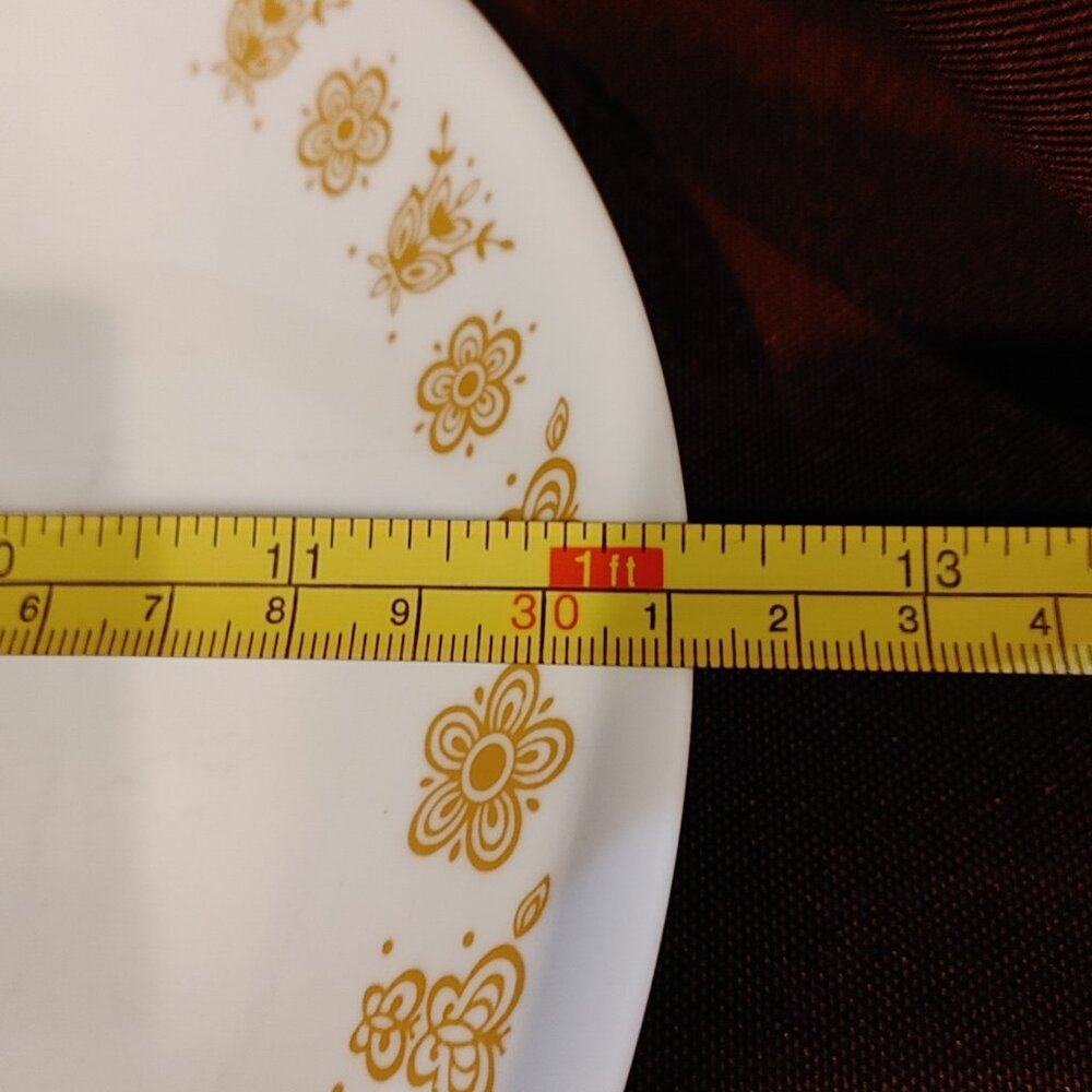 Corelle Butterfly Gold Oval Serving Platter 12" Vintage - Picture 5 of 6